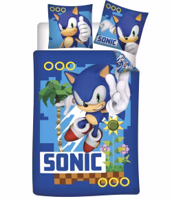 Sonic the Hedgehog Myntjakt Sonic the Hedgehog Bäddset 140×200 cm, 70×90 cm