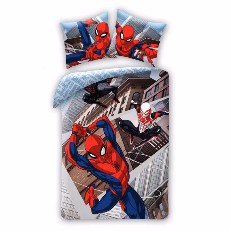 Spiderman Triplet sängkläder 140×200 cm, 70×90 cm
