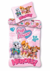 Sängkläder för barn - Paw Patrol Heroes! sängklädersset 140×200 cm, 70×90 cm