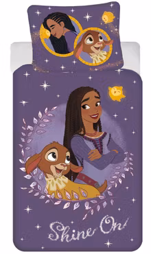 Disney Wish bäddset 140×200 cm, 70×90 cm