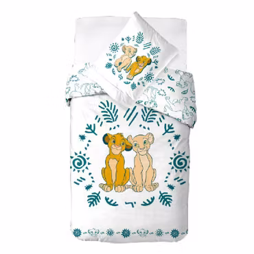 Disney Lejonkungen Djungeldrömmar bäddset 140×200 cm, 70×90 cm