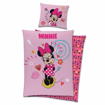 Disney Minnie Chic sängkläder 140×200 cm, 70×90 cm