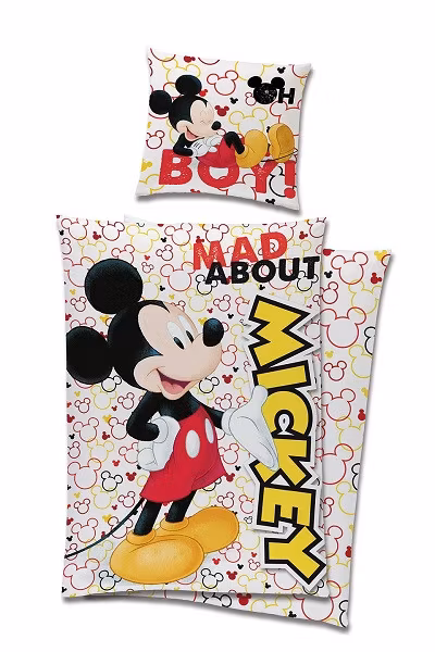 Disney Musse Pigg Bäddset 140×200 cm, 70x90 cm