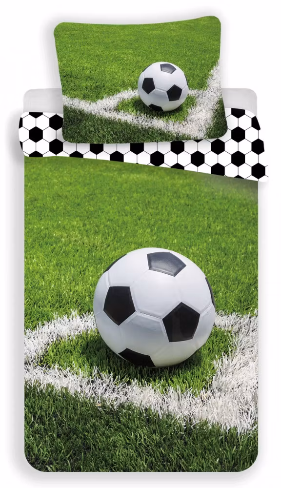 Bäddset Football Corner 140×200 cm, 70×90 cm