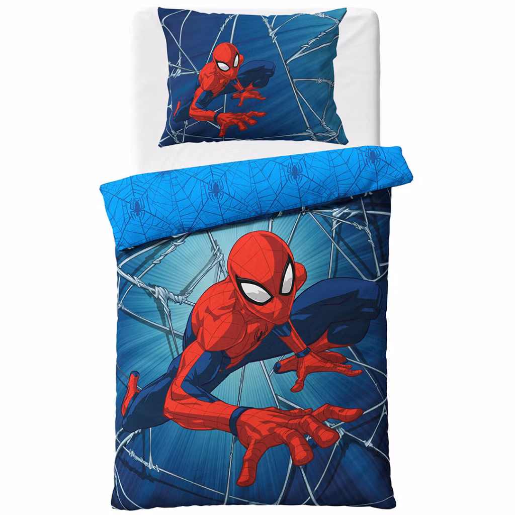 Spiderman Web-Slinger bäddset 140×200 cm, 70×90 cm