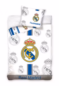 Real Madrid Crown Edition bäddset 140×200 cm, 70×90 cm