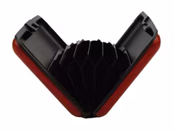 Card case for documents Red, aluminum wallet