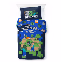 Minecraft I Got Your Back påslakansöverdrag 140x200cm, 70x90 cm