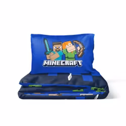 Minecraft I Got Your Back dynebetræk 140x200cm, 70x90 cm