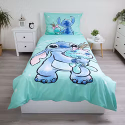 Disney Lilo og Stitch Buddies sengetøj 140x200cm, 70x90 cm