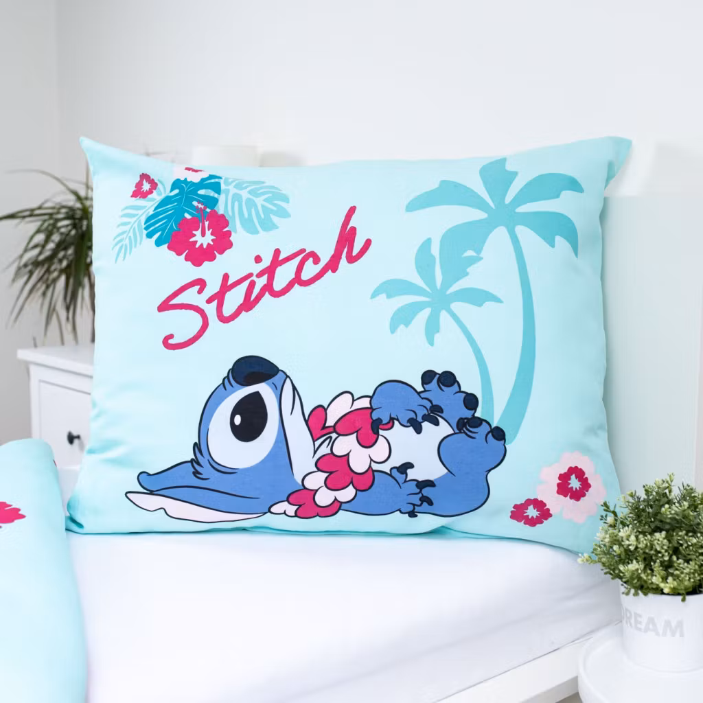 Disney Lilo och Stitch Hawaii sängkläder 140x200cm, 70x90 cm