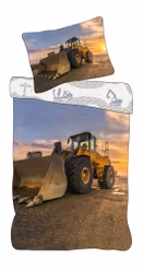 Byggnadsöverdrag Sunset Loader sängkläder 140x200cm, 70x90 cm