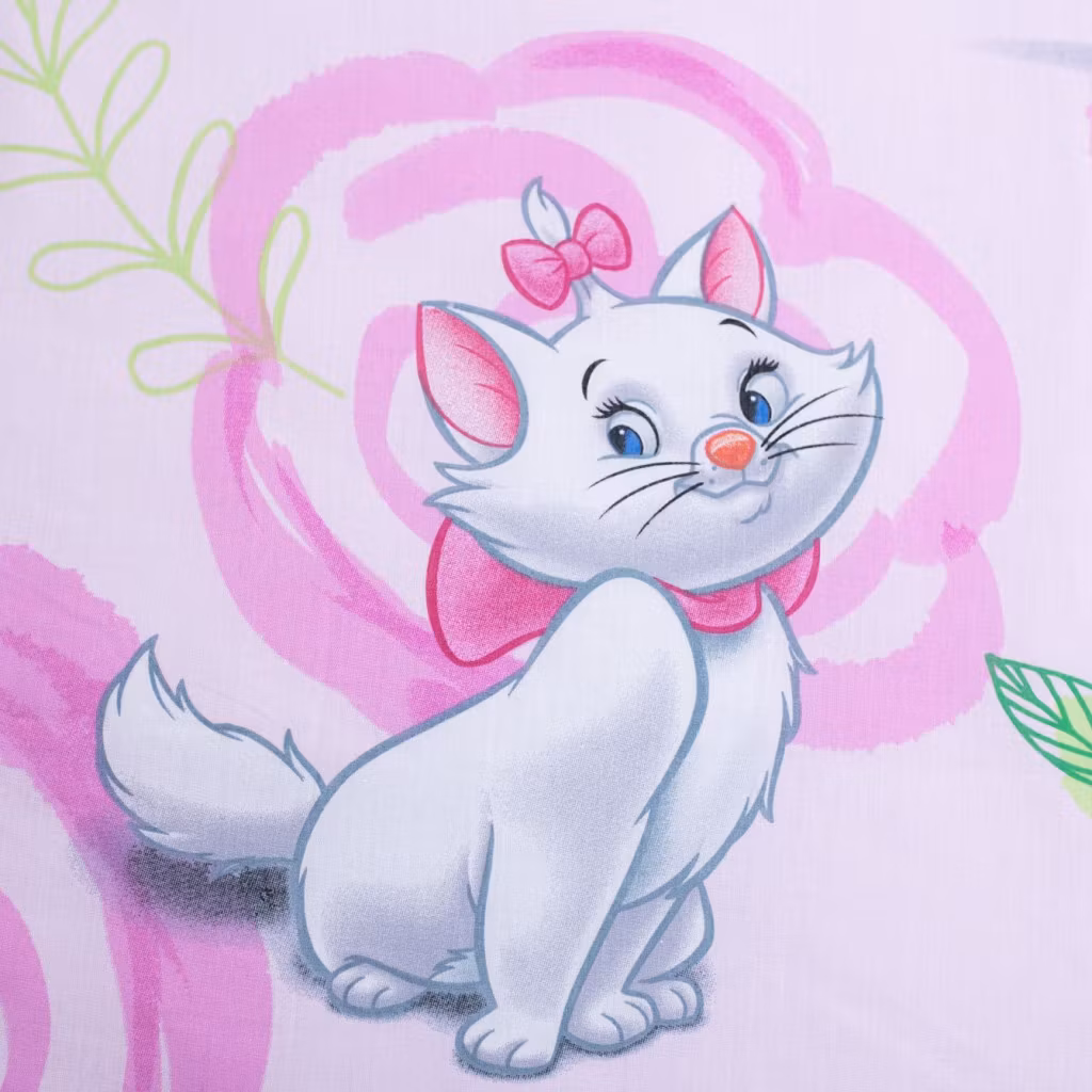 Disney Marie Rose sengetøysett 140x200 cm, 70x90 cm