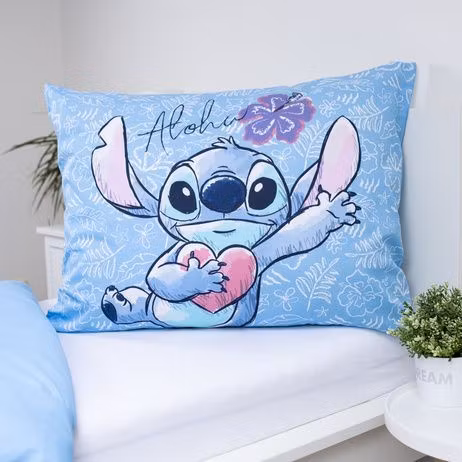 Disney Lilo och Stitch Wave-påslakansöverdrag 140x200 cm, 70x90 cm