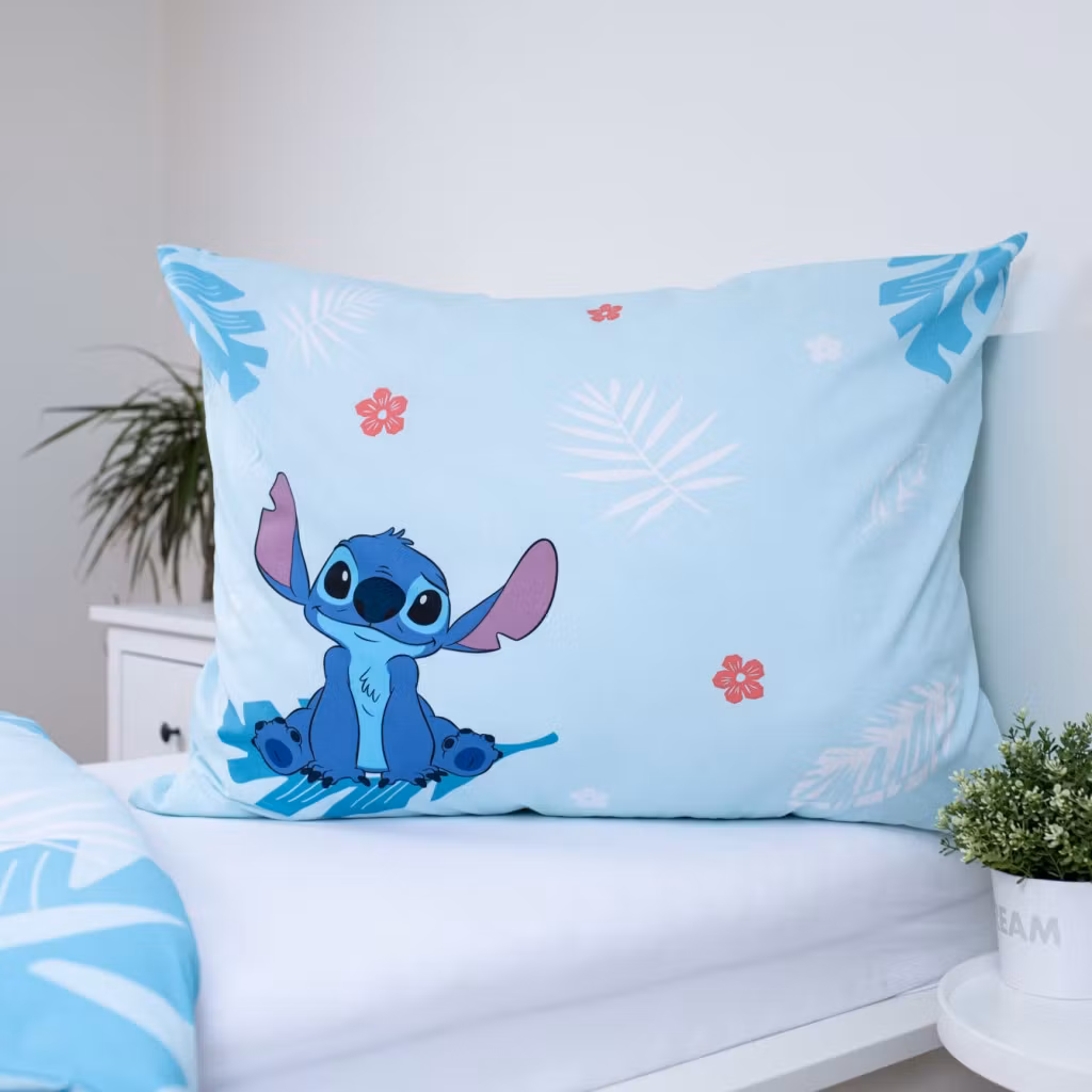 Disney Lilo och Stitch Blått sängkläde 140x200cm, 70x90 cm