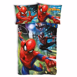 Spiderman Trie Guardians bäddset 140x200cm, 70x90 cm