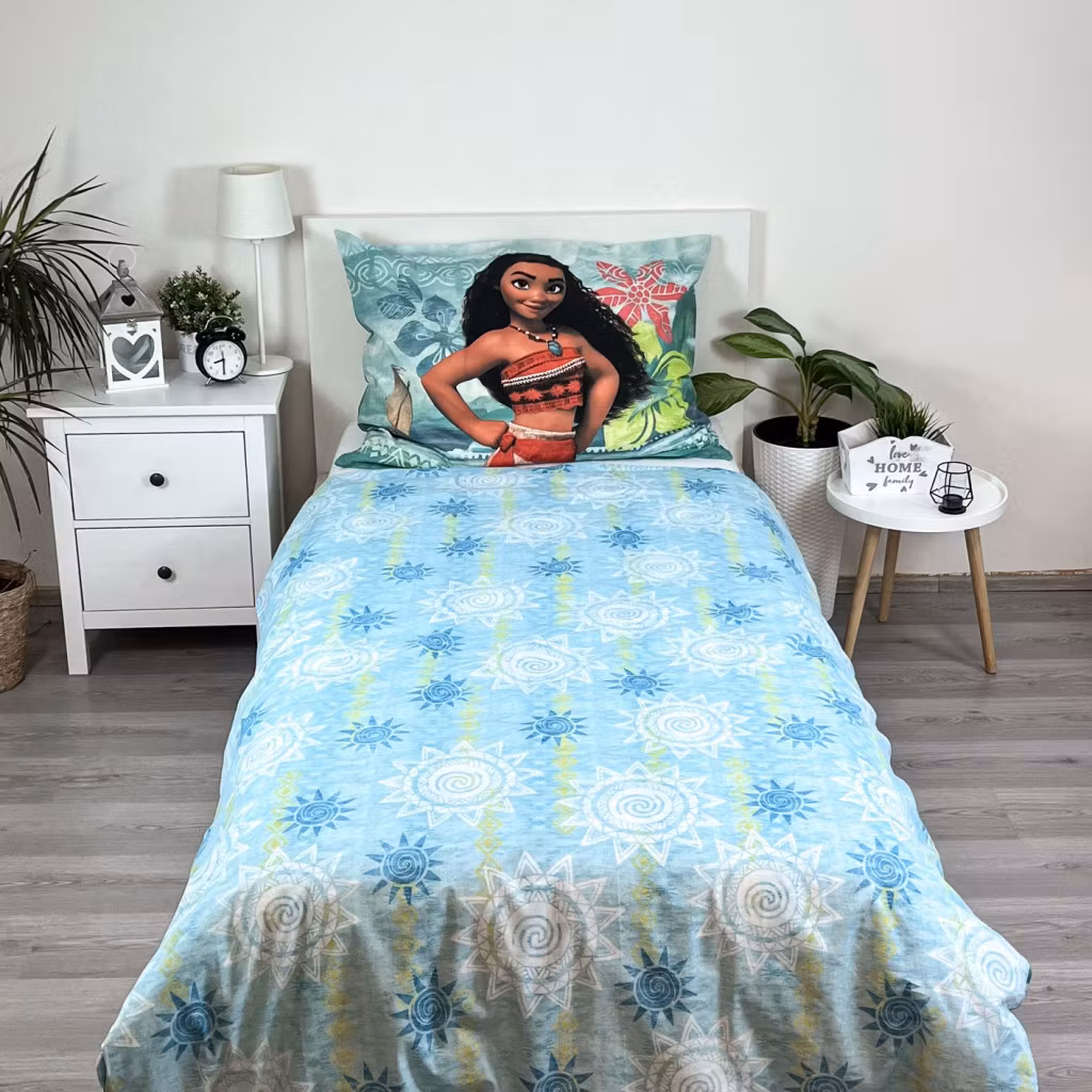 Disney Vaiana Adventure bedding set 140x200cm, 70x90 cm