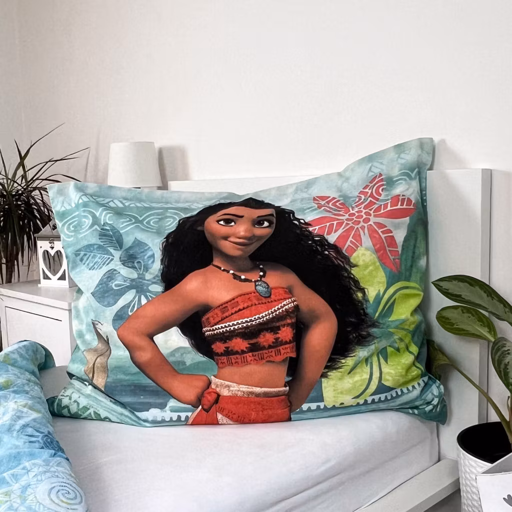 Disney Vaiana Adventure bedding set 140x200cm, 70x90 cm