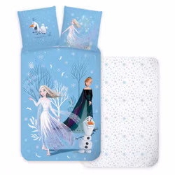 Disney Frost Snöande Dag sängkläder 140x200cm, 70x90 cm