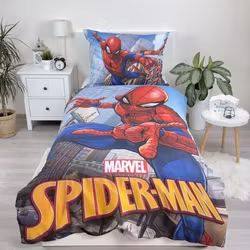 Spiderman City Glider sengetøjssæt 140x200cm, 70x90 cm