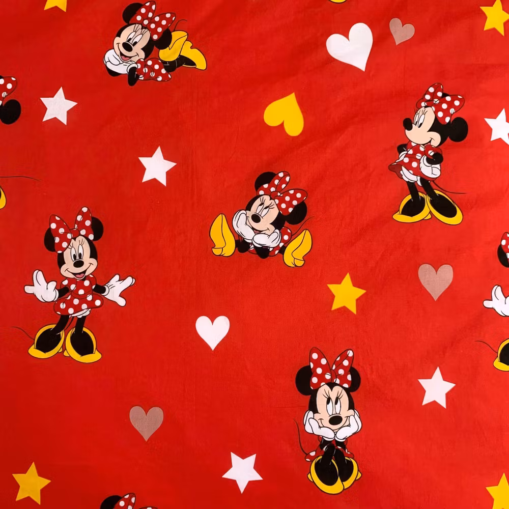 Disney Minnie Love & Stars sängkläder 140x200cm, 70x90 cm