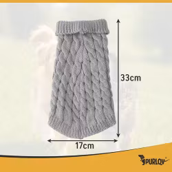 Hund - och kattkläder storlek M grå