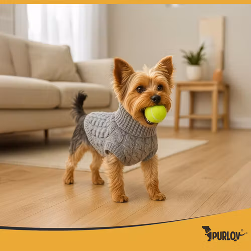 Hunde- og katteklær størrelse M grå