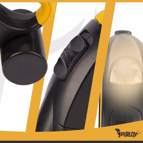 Automatiskt hundkoppel 10–25 kg med LED-ficklampa, låsband 5m