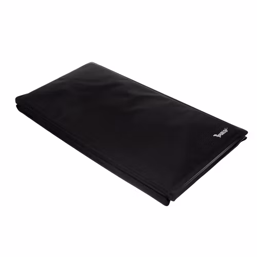 Kylmatta för djur 110x70cm svart XXL