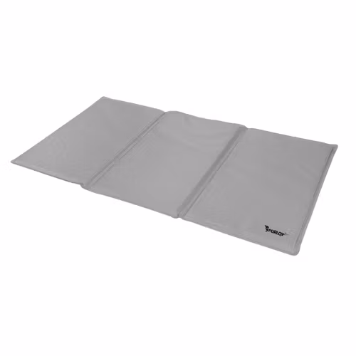 Kylmatta för djur 110x70 cm grå XXL