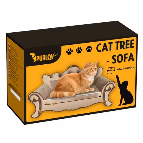 Klösträd för katt -soffa
