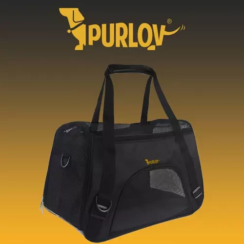 Transportväska för husdjur med hjul 50x30x25 cm max 8 kg