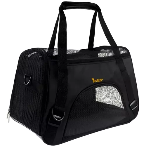 Transportväska för husdjur med hjul 50x30x25 cm max 8 kg