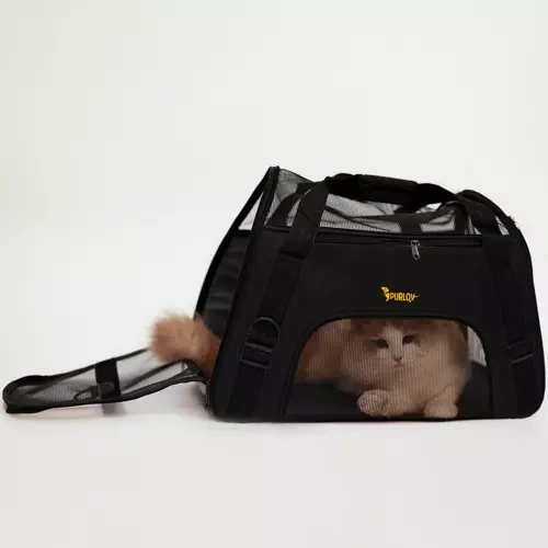 Transportväska för husdjur med hjul 50x30x25 cm max 8 kg