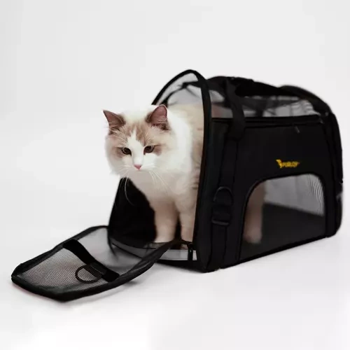 Transportväska för husdjur med hjul 50x30x25 cm max 8 kg