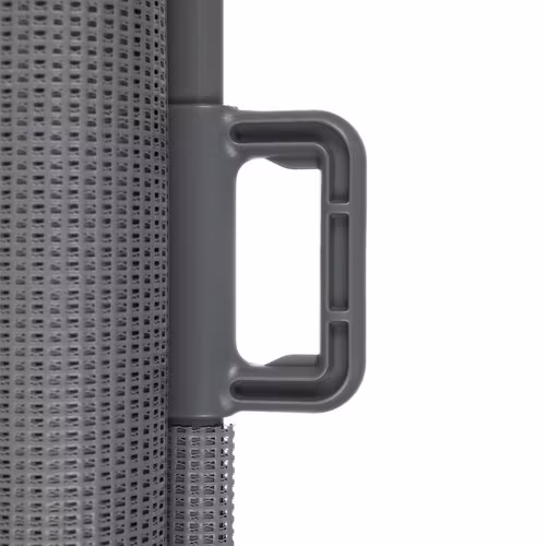 Säkerhetsgrind / Hundgrind / Rullgardinsgrind –Grå  85x157cm