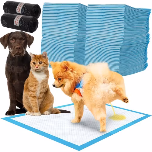 Absorberande hygiendyna - 100 st + 30 st påsar