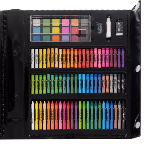 Painting set in suitcase - 208 pieces