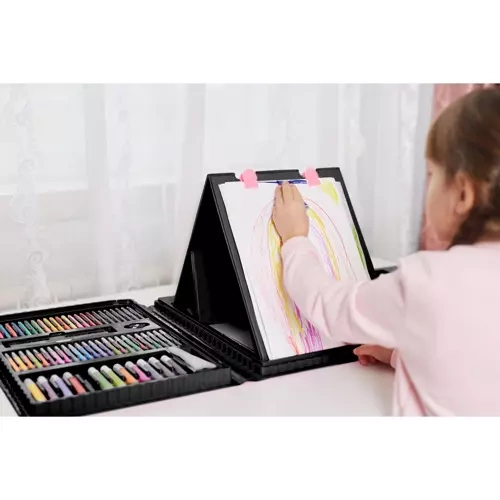 Painting set in suitcase - 208 pieces