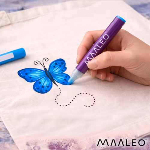 Akrylpennor, tuschpennor, vattenfasta markörer, set med 16 för stenar