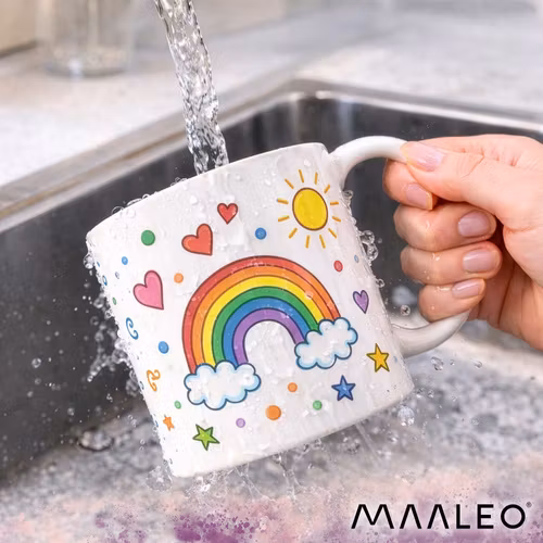 Akrylpennor, tuschpennor, vattenfasta markörer, set med 16 för stenar