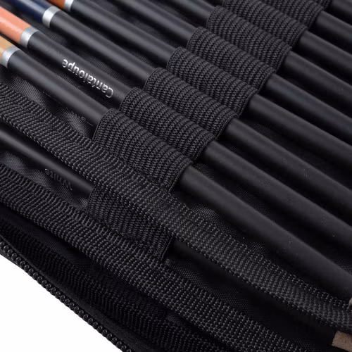 Art Set 120 färger - Kritor för målning och färgläggning - Skissblock + ritblock + Bärbart fodral med dragkedja