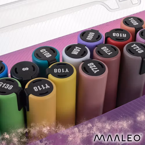 Akrylpennor - set med 24