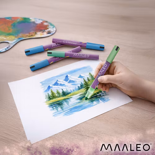 Akrylpennor - set med 24