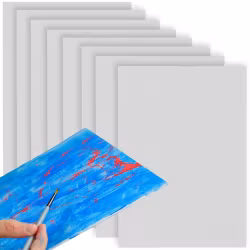 Lærred - sæt med 8