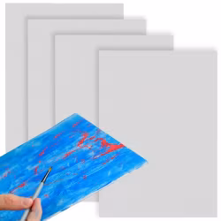 Lærred - sæt med 4