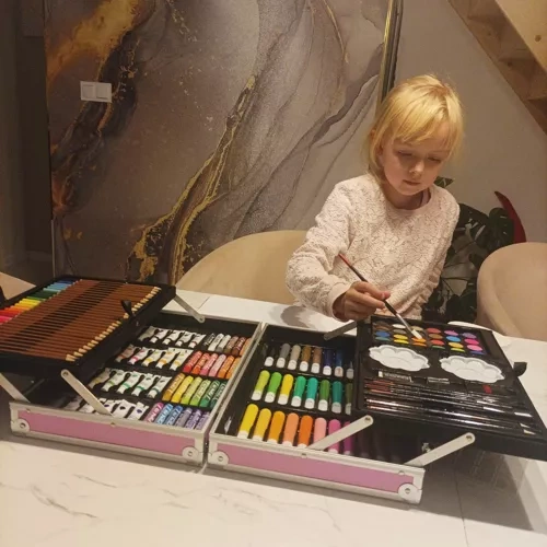 ENHÖRNINGSMÅLNINGSSET 144 delar + ETIKETT