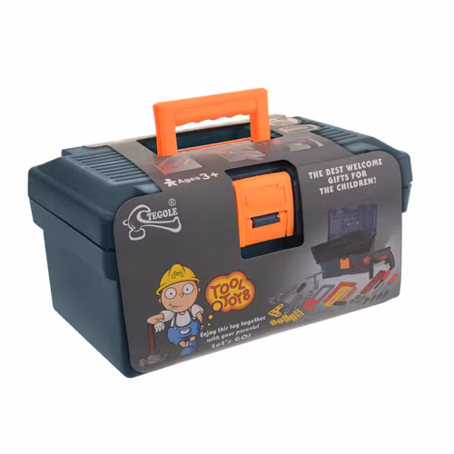 Verktygslåda för barn, set med 32 delar i en väska