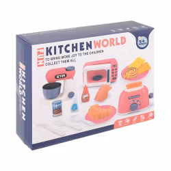 Set med kökstillbehör för barn 26 delar