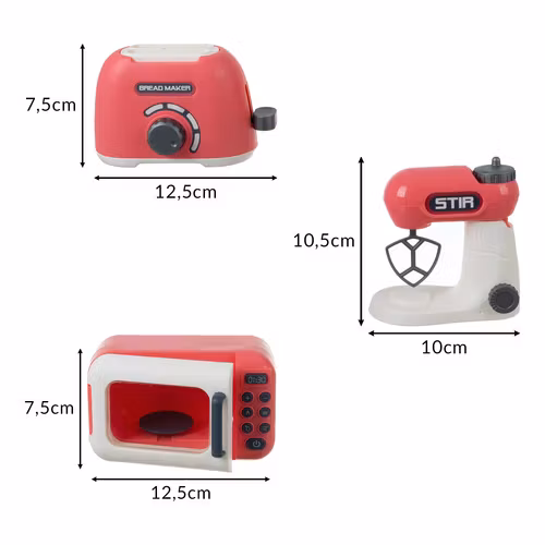 Set med kökstillbehör för barn 26 delar
